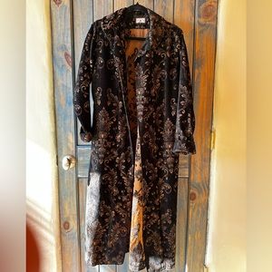 Made With Love tapestry duster jacket